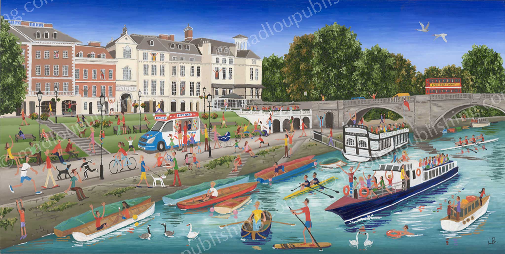 Richmond Riverside – Mad Lou Publishing
