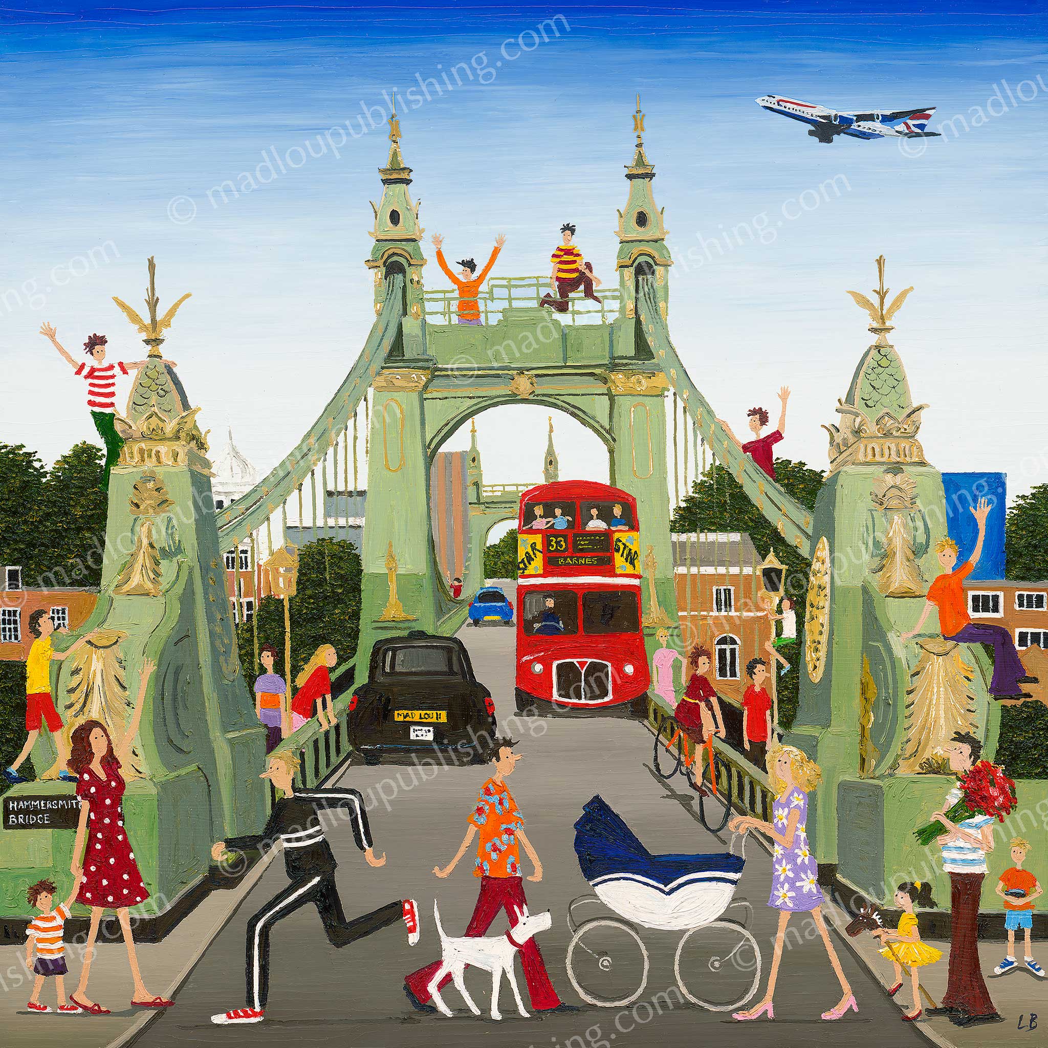 Hammersmith Bridge – Mad Lou Publishing